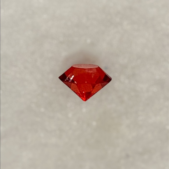 ♦️3/$10♦️NEW•Crystal Ruby July Birthstone living/floating locket charm - Picture 5 of 7